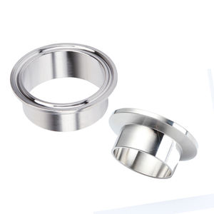 CNJS Vente en gros de colliers de serrage sanitaires en acier inoxydable 304/316L 25,4 mm de qualité alimentaire / raccords de tuyauterie à serrage rapide - Product Image 3