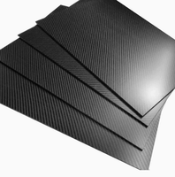 Plaque en fibre de carbone mate 3K, taille personnalisée, plaque composite
