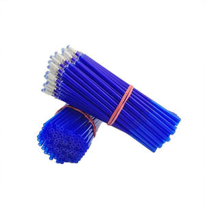 قلم جل سائل أزرق أزرق شعار مخصص رأس إبرة بلاستيكية قابلة للمسح والترقيات - Product Image 4