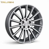 Jantes tout-terrain forgées argentées Quad 4x4 22 pouces 6x139.7 6x5.5 pour GMC Yukon Yukon XL AT4 78.1mm M14x1.5 ET26 ET28 2015 2016