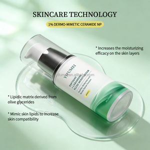 <span class=keywords><strong>Crema</strong></span> Viso Idratante Quotidiana OEM con Peptidi e Ceramidi Anti-Età, Fluido Idratante pH 6.0, Lenitiva e Riparatrice della Barriera Cutanea - Product Image 2
