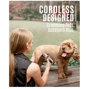 किनेयू किम्यू स्टेनलेस स्टील कुत्ते शेवर क्लिपर्स कम शोर रिचार्जेबल कर्सर कुत्ते बिल्लियों पालतू जानवरों के लिए सेट - Product Image 3