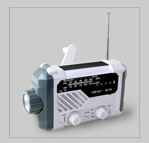 <span class=keywords><strong>Radio</strong></span> portable 2000 mAh avec diffusion météo WB, AM/FM, lampe torche solaire, <span class=keywords><strong>dynamo</strong></span> d'urgence, batterie externe et <span class=keywords><strong>radio</strong></span> SOS - Product Image 4