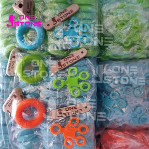 Anillo de Ejercicio de Goma en Forma de Donut para Gimnasio, Entretenimiento Deportivo Portátil, para Entrenamiento de Dedos y Agarre de Mano - Product Image 4