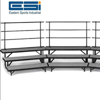 Chaires de chœur ESI, chaires assises, système de scène portable, scène intérieure pour événements
