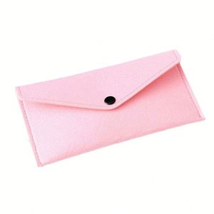 Cheap Felt Purse Wallet Storage Bag Colorful Cash Card Holder <b>Glasses</b> Mobile Phone <b>Case</b> <b>for</b> Women - Product Image 5