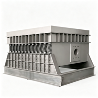 Machine automatique de séparation du sable par vibration fixe haute performance pour fonderie, pour le traitement du sable de fonderie