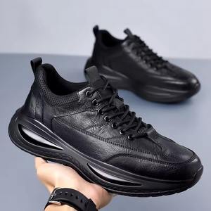 Nouvelles chaussures de sport décontractées pour hommes, à la mode, avec lacets, baskets pour hommes, chaussures en cuir pour hommes - Product Image 4
