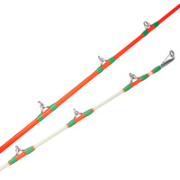 Canne à pêche au silure Glow, canne à pêche au silure spinning, canne à pêche au silure casting, canne à pêche au silure 7'6, livraison incluse