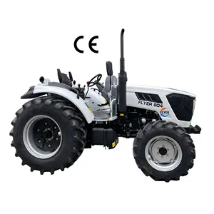 Высокопроизводительные многофункциональные 4x4 колесные сельскохозяйственные тракторы 80hp 90hp 100hp трактор по лучшей цене