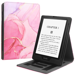 Đứng Bìa trường hợp đối với Kindle PaperWhite thế hệ thứ 11 6.8 và chữ ký phiên bản 2021 Trường hợp với hai tay dây đai - Product Image 1