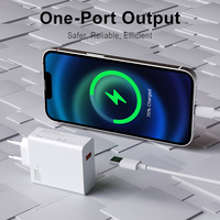 Chargeur mural USB A 120W QC3.0 à charge rapide avec protection OCP, adaptateur universel écologique pour téléphones portables, écouteurs, appareil photo