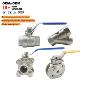 Válvulas de Bola con Brida al por Mayor para Agua, Aceite y Gas, Acero Inoxidable 304 316, Válvula de Bola de 2 Piezas con Rosca Interna - Product Image 1