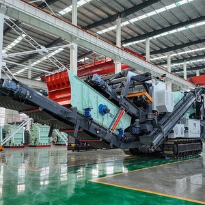 Trituradora de Piedra Pesada, Trituradora de Impacto Móvil sobre Orugas, Máquina de Trituración de Piedra Caliza para Minería, Trituradora de Impacto Móvil sobre Orugas en Rusia - Product Image 4