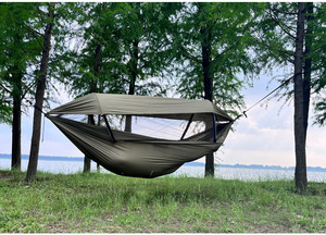 Abri de survie en nylon, camouflage tactique, <span class=keywords><strong>hamac</strong></span> surélevé - Product Image 4