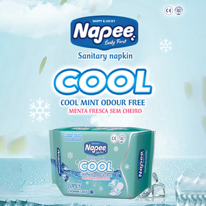Serviettes hygiéniques biodégradables Napee en coton biologique doux et naturel pour femmes, super absorbantes, économiques, pour usage diurne - Product Image 2