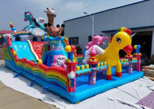 Tùy Chỉnh Lâu Đài <span class=keywords><strong>Bouncy</strong></span> <span class=keywords><strong>2025</strong></span> Hot Giá Rẻ Inflatable Trampoline Lớn Công Viên Nước Vui Vẻ Trò Chơi Unisex Nhà Máy Bán Hàng Trực Tiếp - Product Image 6