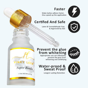 Pinky Leem Booster Langanhaltender Schnelltrocknender Falsche-Wimpern-Kleber Beschleuniger 2-in-1 Sensitiver Wimpernkleber und Bonder - Product Image 2