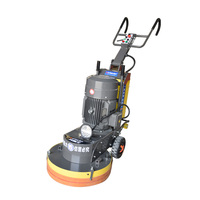 Machine de meulage de sol et de polissage de béton télécommandée et robuste