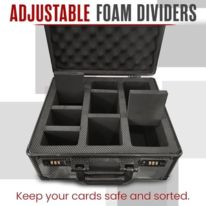 Caja de Almacenamiento para Tarjetas Graduadas de 3 Filas - Estuche para Tarjetas Deportivas CSG, BGS y Top Loaders - Product Image 5