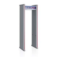 Detector de Metales Profesional de 18 Zonas con Puerta, Ethernet, IP54, Indicador de Posición con Alarma LED, Equipo de Control de Seguridad