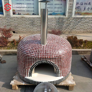 Four à <span class=keywords><strong>pizza</strong></span> à bois extérieur de style mexicain pour usage domestique pour <span class=keywords><strong>pizza</strong></span> au feu de bois - Product Image 5