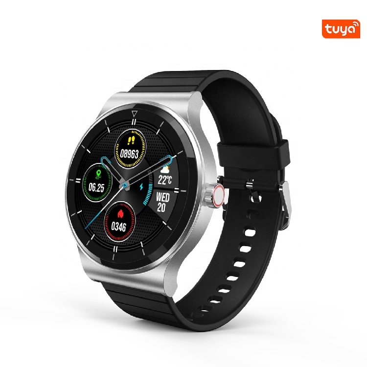 Online Internet Of Things Temperature Waterproof Heart Rate And Blood Pressure IP68 Smartwatch Tuya Smart Watch