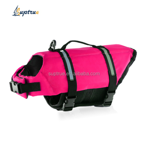 เสื้อแจ็กเก็ตชูชีพสำหรับสุนัขผ้าอ๊อกซ์ฟอร์ดกันน้ำได้เสื้อชูชีพสำหรับสุนัขและสัตว์เลี้ยง - Product Image 1