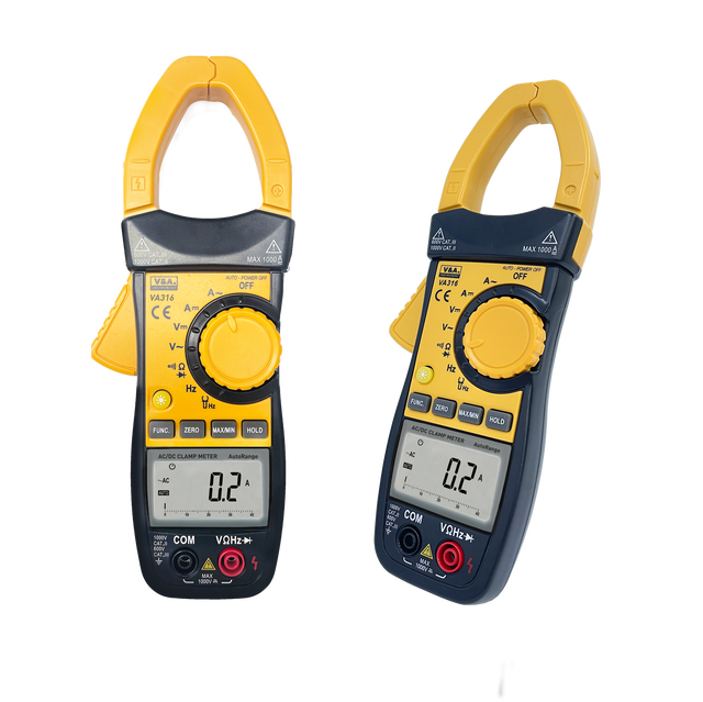 Mini Handheld Clamp Meter Tester Measures DC Current Digital Multimeter