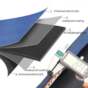 Bolsa de Herramientas Portátil Multifuncional de Lona Reforzada AIRAJ para Electricistas y Carpinteros, para Instalación y Mantenimiento - Product Image 3