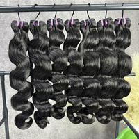 Lots de Cheveux Vietnamiens en Gros, 100% Naturels, Ondulés, Humains, Vierges, Cuticules Alignées, Non Transformés, Bruts, pour Tissage, Toutes Couleurs