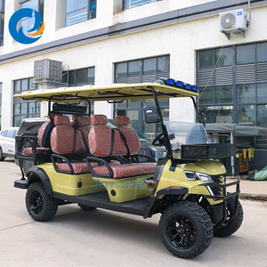 Voiture de golf classique de luxe, autobus touristique, mini-restaurant électrique en acier, personnalisable, 8-23 places, vendu directement par l'usine - Product Image 4