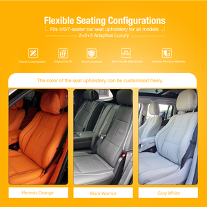 Asientos de Cuero de Diseño <span class=keywords><strong>Maybach</strong></span> con Ajuste OEM 1:1 para Benz GLS450 GLS580 |   Mejora Interior Premium Impermeable y Resistente al Desgaste - Product Image 3