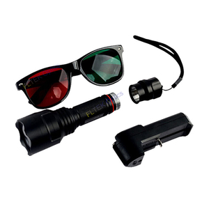 Detector de visión binocular rojo-verde Fltek Worth 4 Dot LED Tester para examen ocular de supresión/diploplia WT-4 Rojo-Verde - Product Image 1