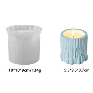 Molde <span class=keywords><strong>de</strong></span> silicona con forma <span class=keywords><strong>de</strong></span> tronco <span class=keywords><strong>de</strong></span> árbol fino <span class=keywords><strong>de</strong></span> fácil funcionamiento 3D para florero <span class=keywords><strong>de</strong></span> resina <span class=keywords><strong>de</strong></span> cemento Diy, portavelas - Product Image 2