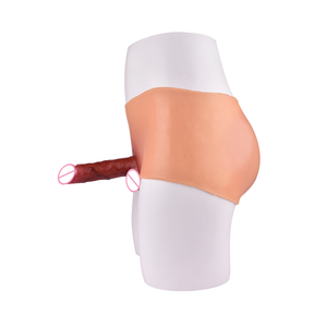Lacci realistici per lacci di Dildo mutandine in Silicone da indossare Dildo biancheria intima per lesbiche giocattoli sessuali lesbici 5.8 "solido cazzo per lesbiche - Product Image 3