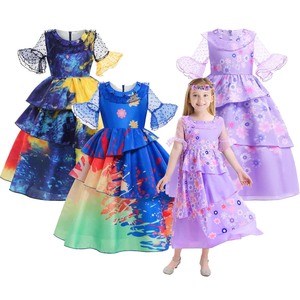 Disfraz de Princesa Isabela de <span class=keywords><strong>Encanto</strong></span> Madrigal para Niñas, Fiesta de Halloween 2024, DISP-012 - Product Image 1