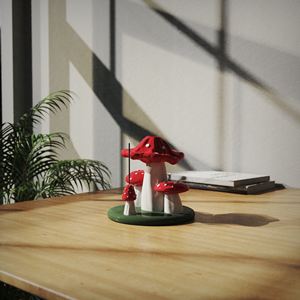 Personalizado meditación yoga habitación decoración grupo <span class=keywords><strong>de</strong></span> setas en forma <span class=keywords><strong>de</strong></span> resina <span class=keywords><strong>reflujo</strong></span> humo cascada <span class=keywords><strong>incienso</strong></span> palo cono <span class=keywords><strong>quemador</strong></span> - Product Image 5