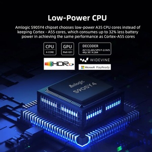 Boîtier TV Android MECOOL M2 <span class=keywords><strong>PRO</strong></span>, Amlogic S905Y4 Quad-Core, pour l'audio, version mondiale intégrée, lecteur multimédia 4K - Product Image 3