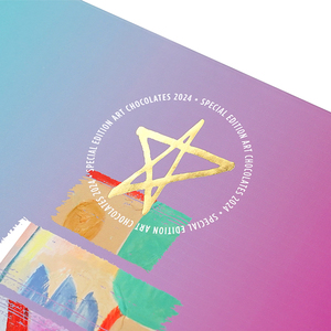 Caja de calendario de <span class=keywords><strong>Adviento</strong></span> de 25 días de lujo Caja de trufa de chocolate cristiana Embalaje para logotipo de estampado en caliente de Navidad - Product Image 4