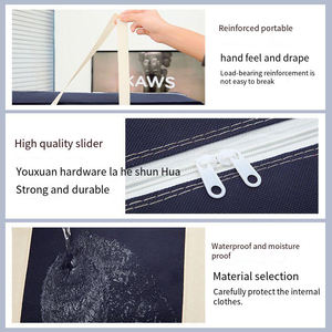 여행용 수납 가방 도매 이사 대용량 부직포 이불 운반 더플백 - Product Image 5