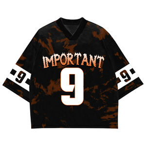 <b>Top</b> Ranking Men's Casual Hip Hop T-shirts Spandex/Polyester Knitted 200g Digital Printing Quick Dry OEM Service Custom <b>Patchwork</b> - Product Image 6