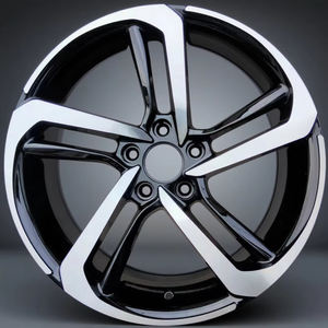 ล้อแม็กซ์อัลลอยด์แบบฟอร์จ 5 ก้าน รูปตัว Y สีดำหน้าเจียร สำหรับงานโชว์รถ สั่งทำโลโก้ได้ ขั้นต่ำน้อย - Product Image 4
