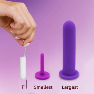 Conjunto Completo de Dilatadores Anais 8 Tamanhos 100% Silicone Impermeável Exercícios de Kegel para o Assoalho Pélvico Treinador de Expansão Plug Anal Brinquedos Sexuais para Adultos - Product Image 2