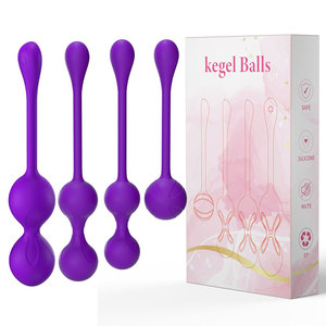 Balle de Kegel pour exercices vaginaux féminins, balle de massage en silicone, 9 fréquences de vibration, contrôle par application, design amovible, resserrement vaginal - Product Image 5