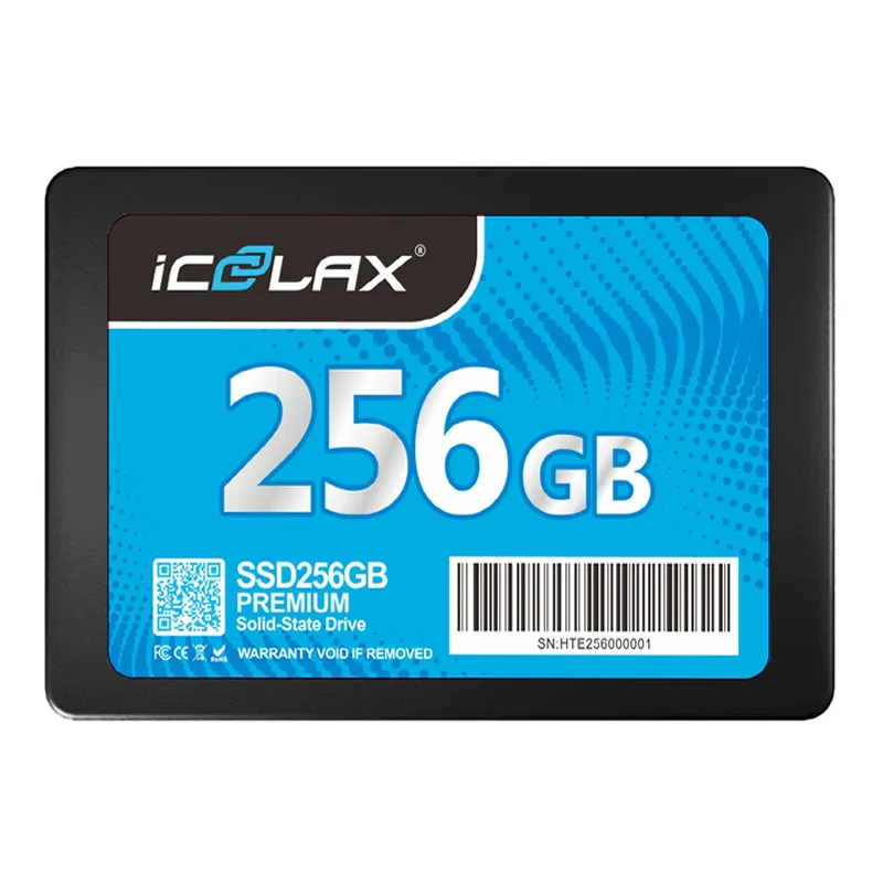 ICOOLAX harga grosir SSD STATA3 2.5 inci 120 128GB 256GB 512GB 1TB 2TB ssd m2 256 untuk Laptop