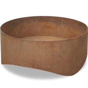 Foyer <span class=keywords><strong>de</strong></span> feux en fonte antique, carré et rond, portable - Product Image 4