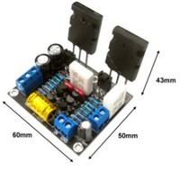 Module amplificateur mono 100W, haute puissance, paire de transistors 2SC5200/2SA1943 pour audio haute fidélité F181