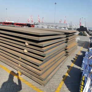 Material de construcción A572gr50 Q295 Q345 Placa de acero laminado en caliente S275 S355 <span class=keywords><strong>Q390</strong></span> Q420 Q460 A572gr50 Hoja de placa de acero de baja aleación - Product Image 5