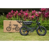 Bicicleta Eléctrica Urbana Ecoride Ebike V5, 250w 15ah, Neumáticos Anchos, para Adultos, Disponible en Almacenes de EE. UU., Australia y Europa